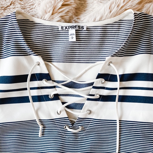 Express Striped shift dress - Picture 5 of 5